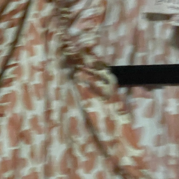 Philosophy Women's Blush Leopard Print Blouse - Picture 5 of 5